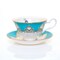 Disney English Ladies: Tiara Gold Jasmine Decorative Cup & Saucer